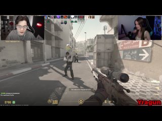2 girls from vx vs 10 boys in cs2 who will win? - [yragun]